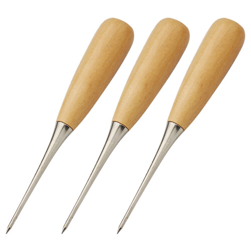 3 Pièces Aiguilles À Main Pour Cuir Outils