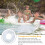 Transparent Floating Sequins Inflatable Swimming Ring Pvc 90Cm 9