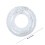 Transparent Floating Sequins Inflatable Swimming Ring Pvc 90Cm 2