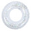 Transparent Floating Sequins Inflatable Swimming Ring Pvc 90Cm 4