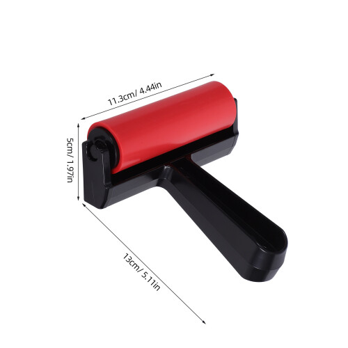 Roller Mini In Gomma Per Stampa E Pittura Con Applicatore 1