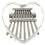 Small 8 Kalimba Mini Strumento Musicale 1