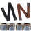 2Pcs Multi-Functional PU Canvas Invisible Belt for Jeans Pants 4