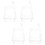 4 Pezzi Salviette Ricaricabile Per Organizer 8