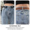 2Pcs Multi-Functional PU Canvas Invisible Belt for Jeans Pants 8