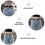 2Pcs Multi-Functional PU Canvas Invisible Belt for Jeans Pants 11