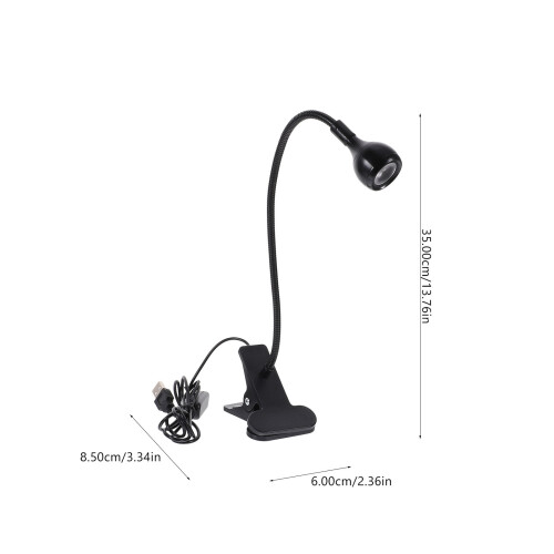 LED Leselampe USB Klemmlampe Energieeffizient 1