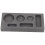 Gold Silver Graphite Mold 6-Slot Per In Muffola 4
