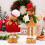 Set mit 2 saisonalen Lebkuchenmann-Zwergenfiguren, 5