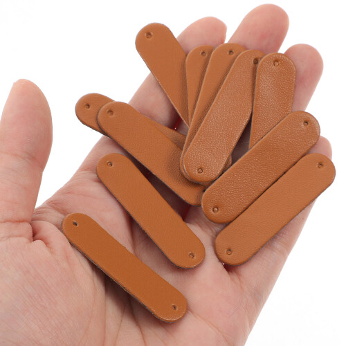 100 Pezzi Etichette In Pu Per Uncinetto Handmade 2