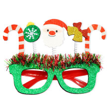 Dekoration Kostüm Brillengestell-Weihnachtsball Alt M