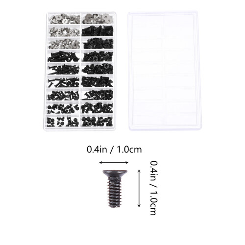 1 Set Countersunk Head Screw For Computer Repair And Flat Fixing 2
