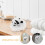 2 Pezzi Bagno In A Panda Per 8