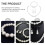1Set Parelketting En Danglers Bruiloft Sieraden Kit 11
