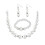 1Set Parelketting En Danglers Bruiloft Sieraden Kit 4