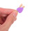 50 Pezzi Clip Amore In Per Foto (Viola) 4