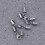 4 Pezzi Fermacavo In Acciaio Per Collana 4,0 Mm 7