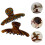 2 Pezzi Clip Per In Celluloide A Ganascia 2