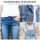 6 Pezzi Floreali In Per Jeans Chiusura Rapida A Clip 8