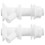 2St Waterdispenser Push-Button Wit Plastic Voor Gallon Emmer 10