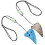 2 Pezzi Collana Ocarina A 6 Strumento Musicale Per Esercitazione 6