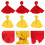 6 Calcio Rugby Rosso+ Per Sportivo 6