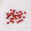 1000 Pezzi 6 Mm Paillettes Rotonde Rosse Per Sposa 6