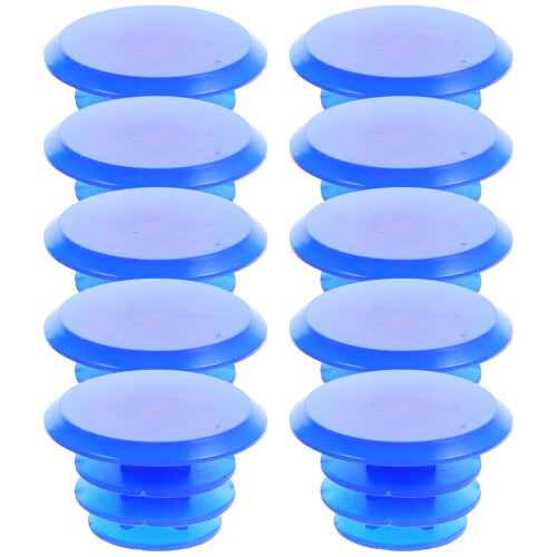 10 Tappi Estremità Manubrio E In Pvc ( ) 2
