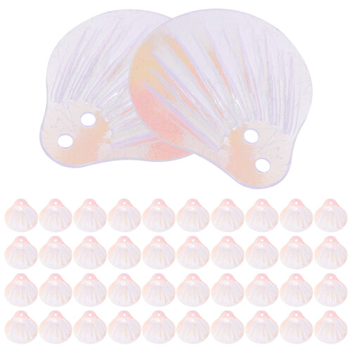 Sparkling Shell Paillettes Sciolte Per Ricamo Applique Sposa