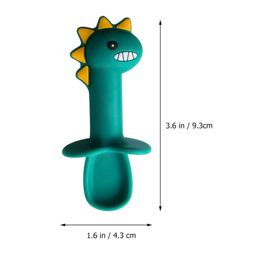 Set Cucchiai E Forchette In Silicone Per Pasto Bambino 2