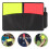 Set Cartellini Rosso Calcio Con Taccuino E 10