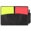 Set Cartellini Rosso Calcio Con Taccuino E 9