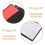 Set Cartellini Rosso Calcio Con Taccuino E 8