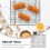 2 Pezzi Raffreddamento Per Torta Biscotti Pane Muffin 10