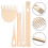 Set Per Tessitura Manuale, Ago Legno, Pettine E 5