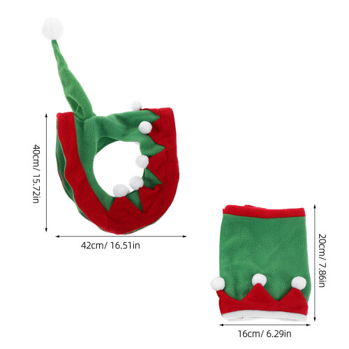 Set Cappello Per Decorazione Parate Natalizie 2