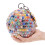 Con , Clutch Rotondo Per Matrimonio 6