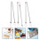 6 Pezzi Kit Per Con E Mescolatori 9