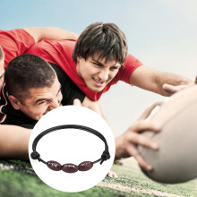 20Pcs Adjustable Sports Ball Bracelets, Acrylic, 14-28cm Wristbands