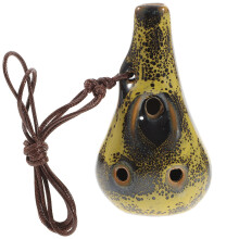 Musical Beginner Keramische 6-Gaats Ocarina Voor Oefenen