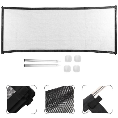 1 Set 180X72 Cm Huisdier Omheining Draagbaar Net 1