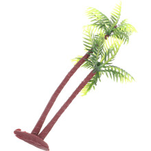 Plastikowe Palmy Kokosowe Mini Doniczki Bonsai Sztuczne Drzewka DIY