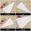 Reusable Piping Bag White Cotton Canvas 3pcs 9