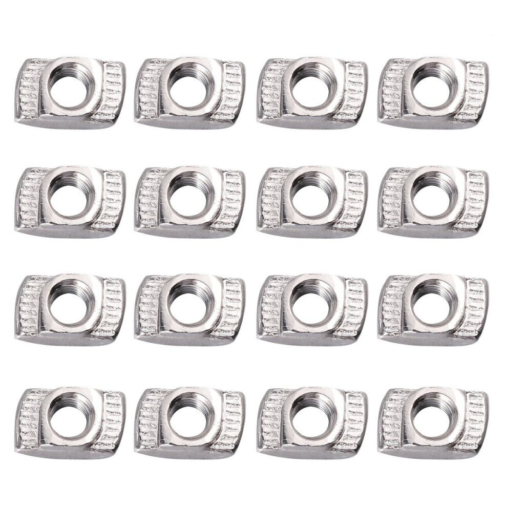 100 Sztuk Aluminiowych T‑KształTnych M4X10X6-image