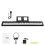 Full Size Semi-Weighted 88 Keys Keyboards MIDI Bluetooth Digital Piano 2