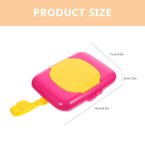 Wet Tissue Container Portable Wipe Dispenser Infant Tissue Box Travel 2