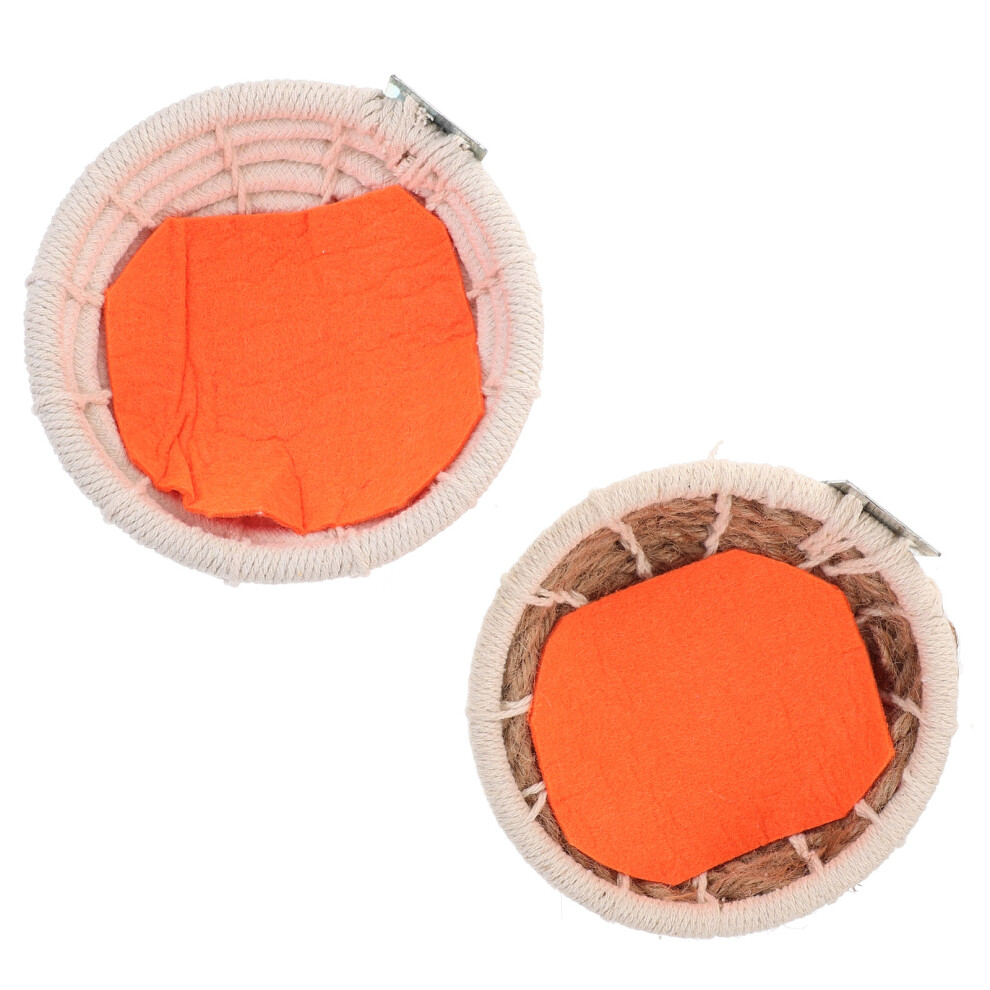 2 Sztuki Konopne Liny Gniazdo Dla PtakóW Pleciony Do WylęGu-image