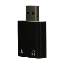 Dźwiękowa USB 7.1 Z Gniazdem Słuchawkowym I Mikrofonowym