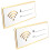2 Unidades Wifi Acrílico Sinal De Senha 11
