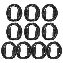 10 Unidades 2 M Sinal Dmx Para Iluminação Palco Led
